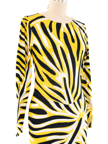 Missoni Printed Ruffle Dress
