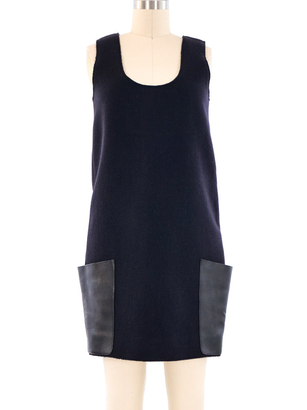 Celine Felted Wool Tank Dress Dress arcadeshops.com