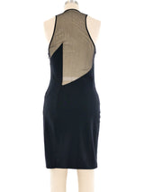 Gianni Versace Mesh Panel Dress Dress arcadeshops.com