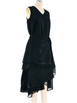 Comme des Garcons Tiered Wrap Dress Dress arcadeshops.com