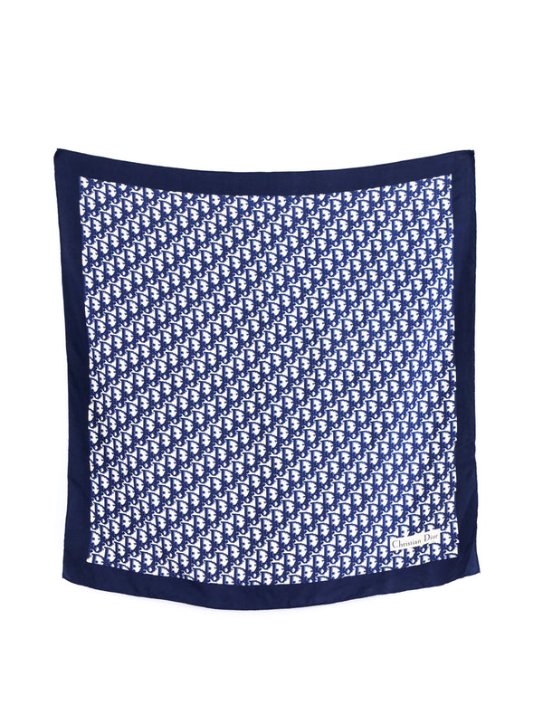 Christian Dior Oblique Printed Silk Scarf Accessory arcadeshops.com