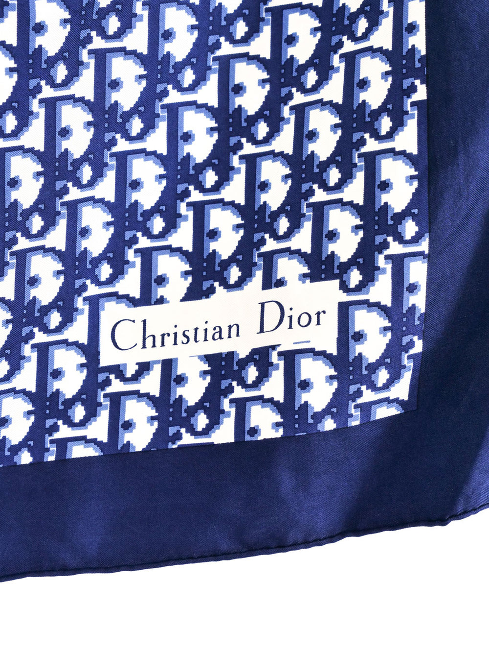 Christian Dior Oblique Printed Silk Scarf