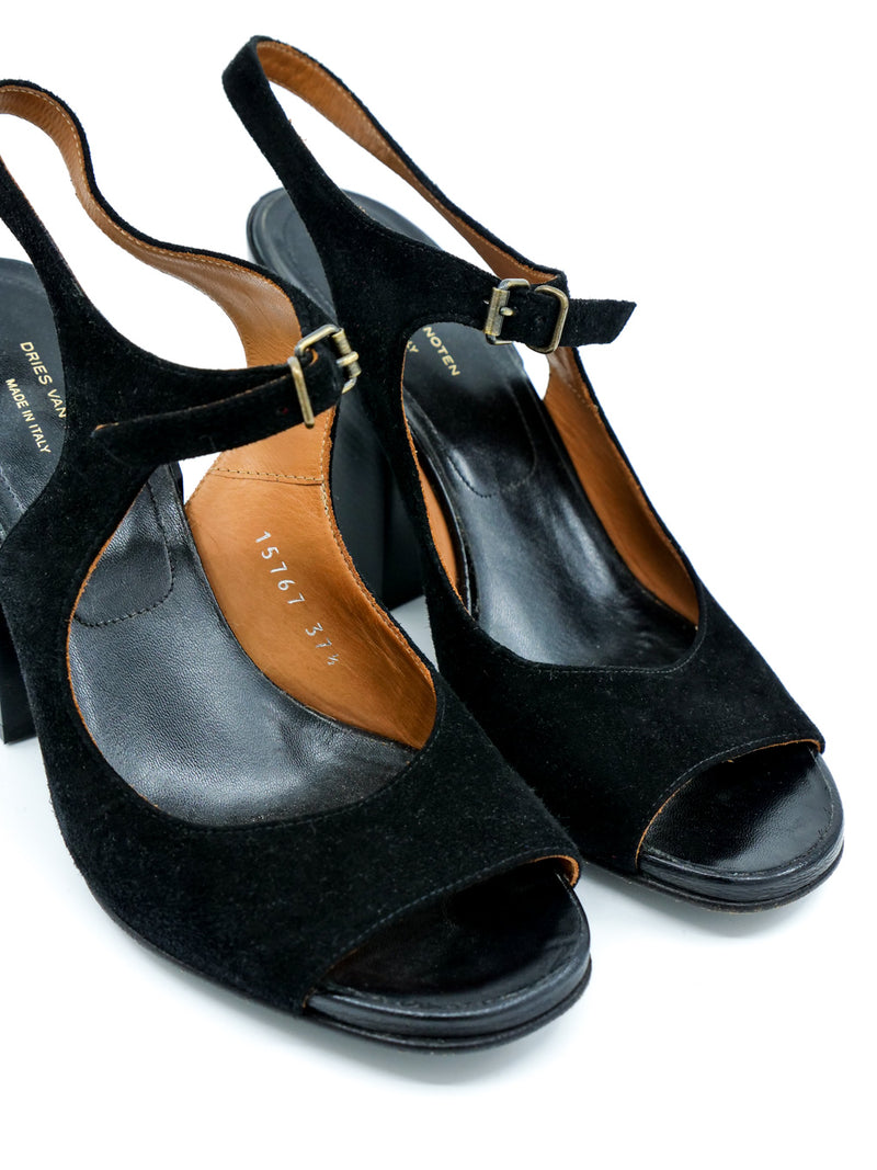 Dries Van Noten Heeled Sandal, 37.5 Accessory arcadeshops.com