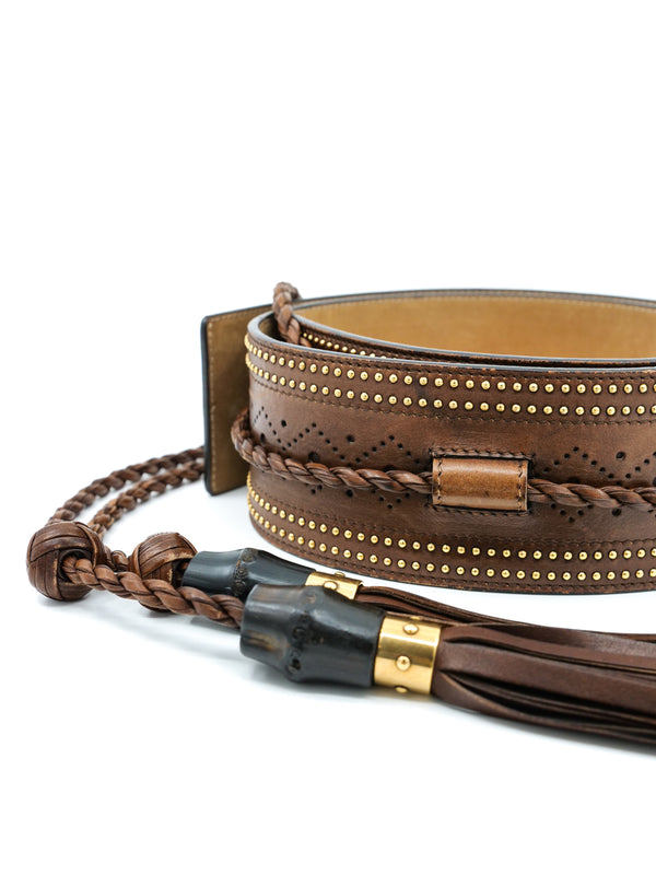 Gucci Tassel Accented Waist Belt Accessory arcadeshops.com