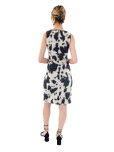 Moschino Cow Printed Mohair Dress Dress arcadeshops.com