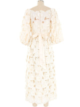 Richilene Dimensional Floral Lace Gown Dress arcadeshops.com
