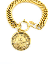Chanel Coin Charm Bracelet Accessory arcadeshops.com