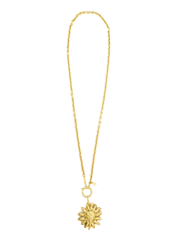 Chanel Lion Pendant Necklace Accessory arcadeshops.com