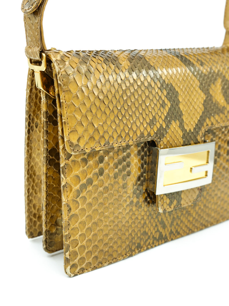 Fendi Python Convertible Shoulder Bag Accessory arcadeshops.com