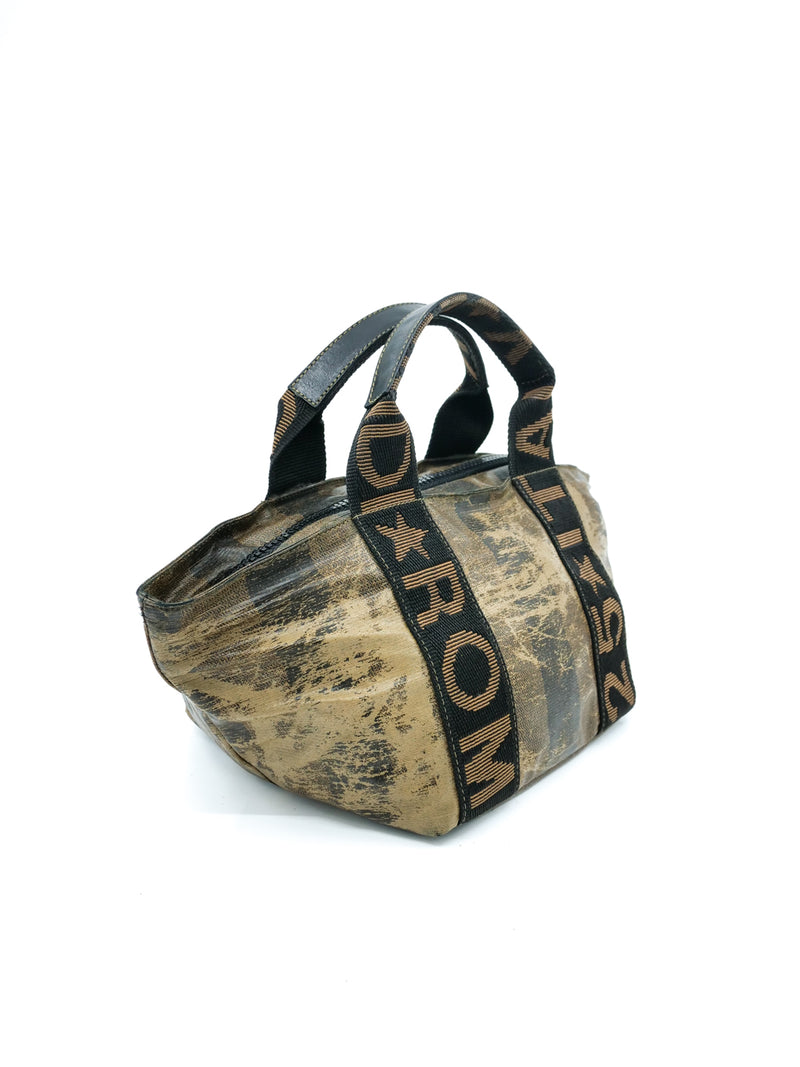 Fendi Penguin Stripe Mini Tote Accessory arcadeshops.com