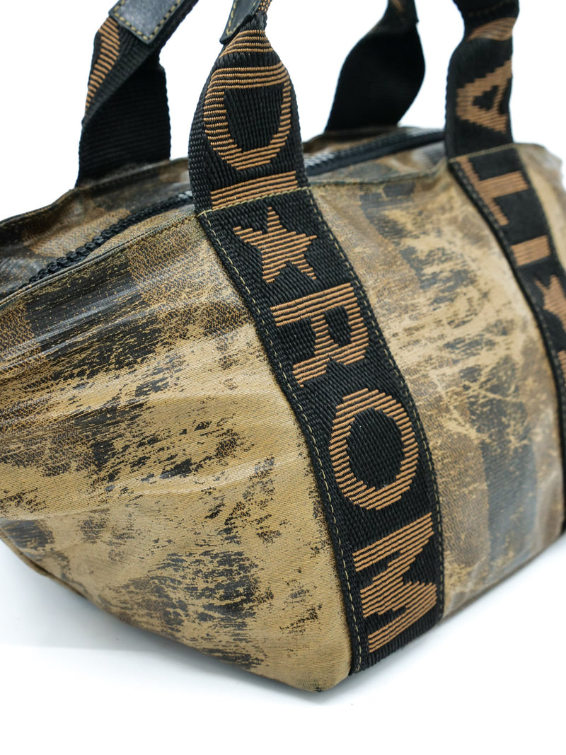 Fendi Penguin Stripe Mini Tote Accessory arcadeshops.com