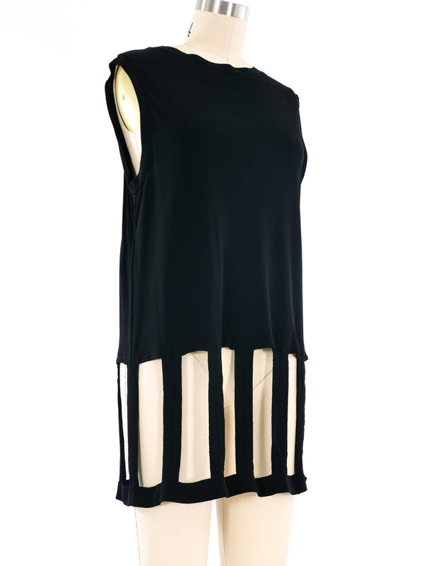 Maison Margiela Geometric Cut Out Top Top arcadeshops.com