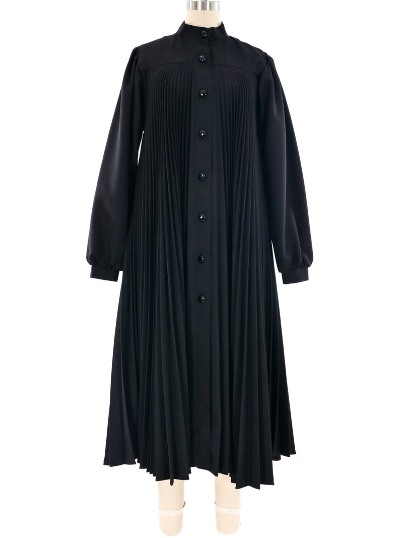 Accordion Pleated Swing Coat Outerwear arcadeshops.com