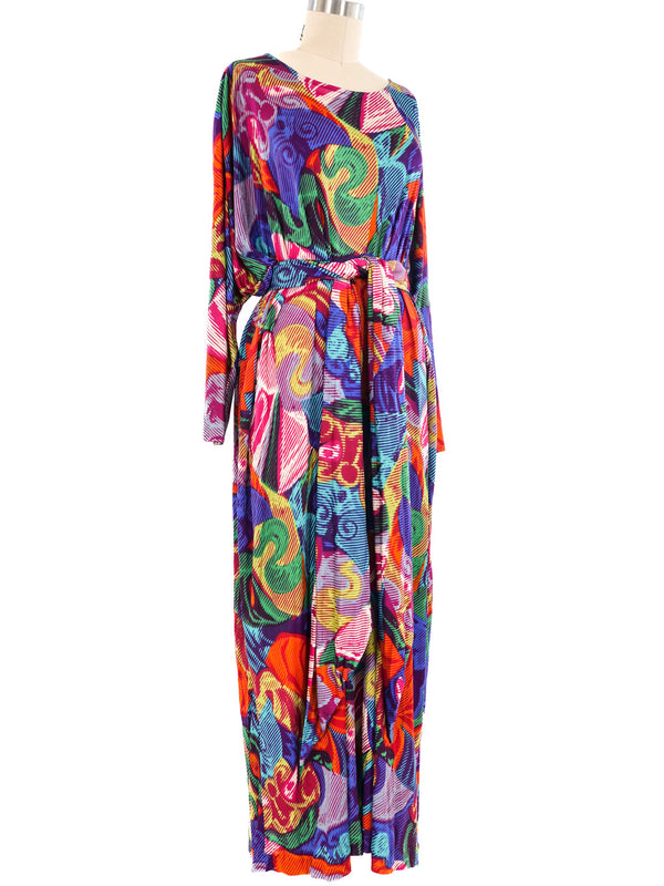 Missoni Graphic Printed Jersey Caftan Dress arcadeshops.com