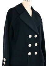 Yves Saint Laurent Wool Evening Jacket Jacket arcadeshops.com