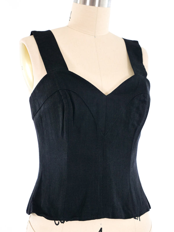 Nina Ricci Bustier Tank Top Top arcadeshops.com