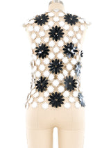 Paco Rabanne Rubber Flower Linked Tank Top arcadeshops.com