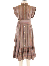 Gucci Striped Cotton Skirt Ensemble Suit arcadeshops.com