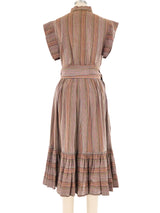 Gucci Striped Cotton Skirt Ensemble Suit arcadeshops.com