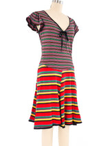Alley Cat Betsey Johnson Striped Dress Dress arcadeshops.com