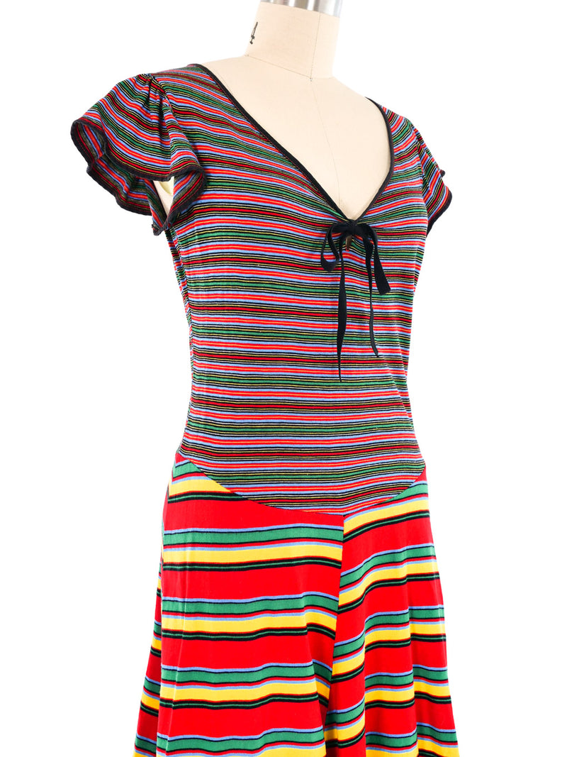 Alley Cat Betsey Johnson Striped Dress Dress arcadeshops.com