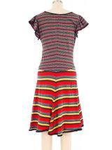 Alley Cat Betsey Johnson Striped Dress Dress arcadeshops.com