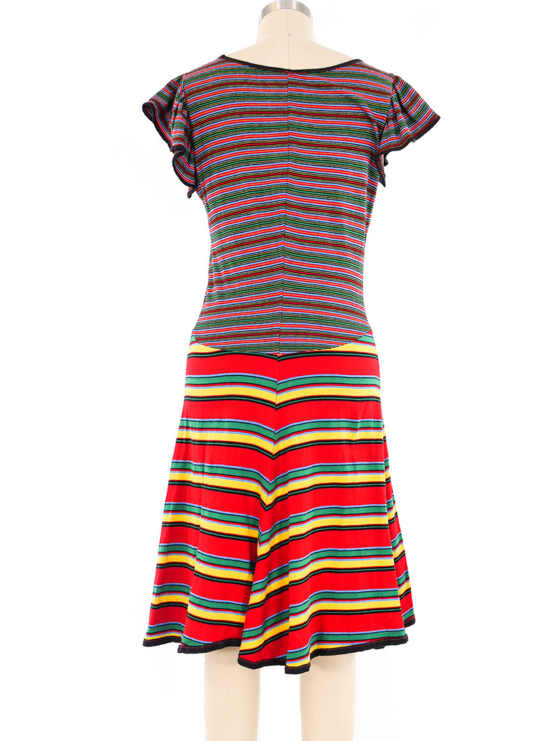 Alley Cat Betsey Johnson Striped Dress Dress arcadeshops.com