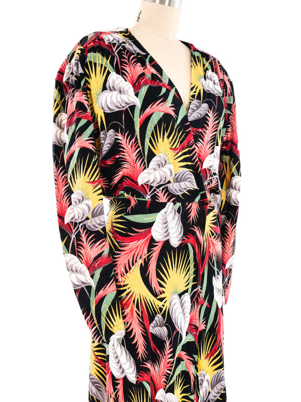 Norma Kamali Fern Print Dress Dress arcadeshops.com