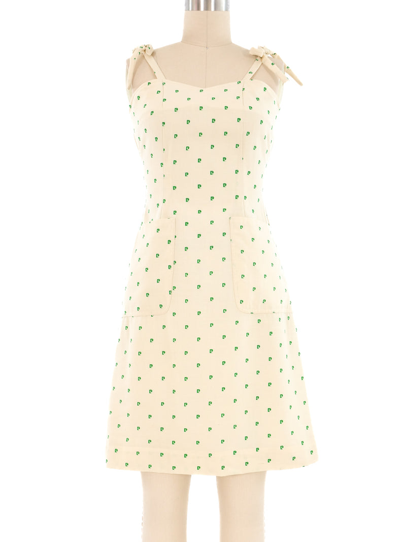 Pierre Cardin Logo Dress Dress arcadeshops.com