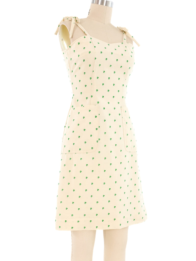 Pierre Cardin Logo Dress Dress arcadeshops.com