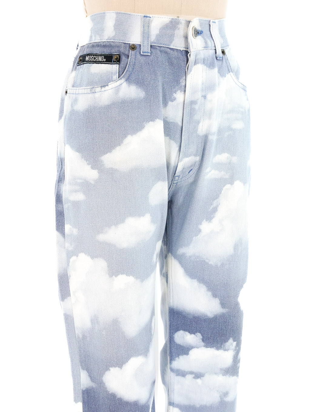 Moschino Cloud Printed Pants