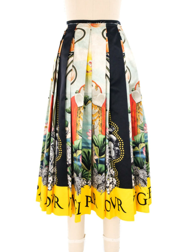 Gucci Blind For Love Printed Skirt Bottom arcadeshops.com