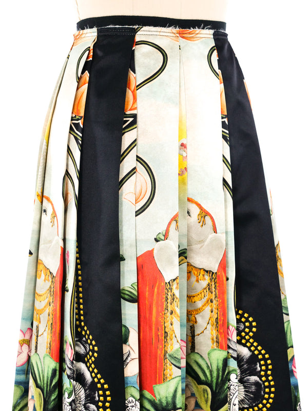 Gucci Blind For Love Printed Skirt Bottom arcadeshops.com