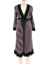 Missoni Swirl Patterned Chevron Knit Dress Dress arcadeshops.com