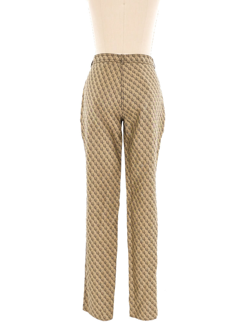 Bottega Veneta Logo Monogram Trousers Top arcadeshops.com