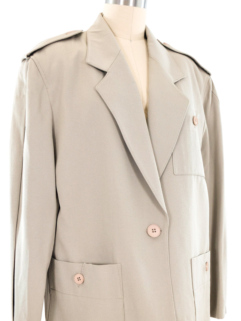 Christian Dior Khaki Utility Jacket Jacket arcadeshops.com