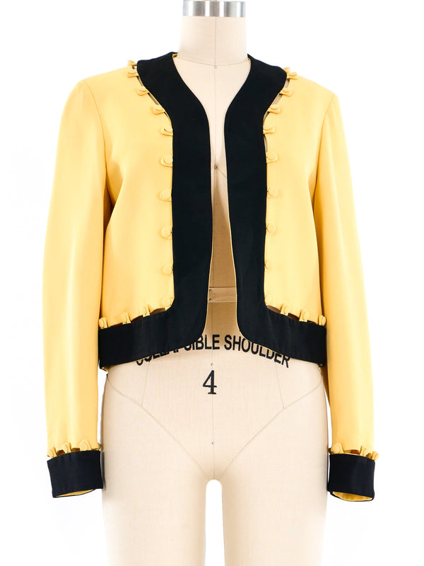 Moschino Convertible Cropped Jacket Jacket arcadeshops.com