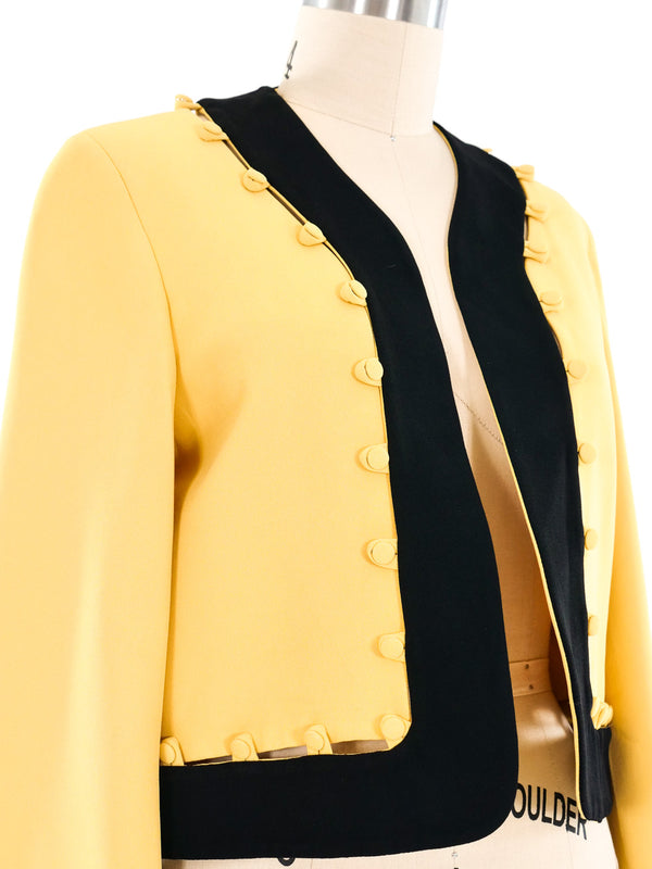Moschino Convertible Cropped Jacket Jacket arcadeshops.com