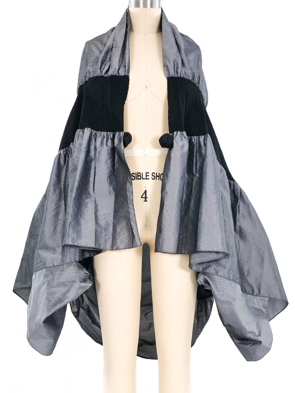 Sculptural Metallic Shrug Jacket arcadeshops.com