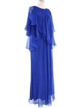 Jean Varon Ruffled Maxi Dress Dress arcadeshops.com