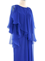 Jean Varon Ruffled Maxi Dress Dress arcadeshops.com