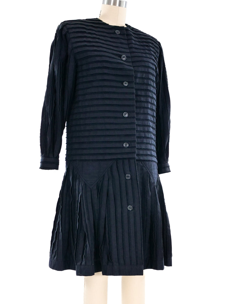 Issey Miyake Pleated Coat Dress Dress arcadeshops.com