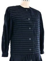 Issey Miyake Pleated Coat Dress Dress arcadeshops.com