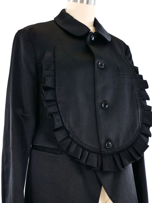Comme des Garcons Ruffled Bib Jacket Jacket arcadeshops.com