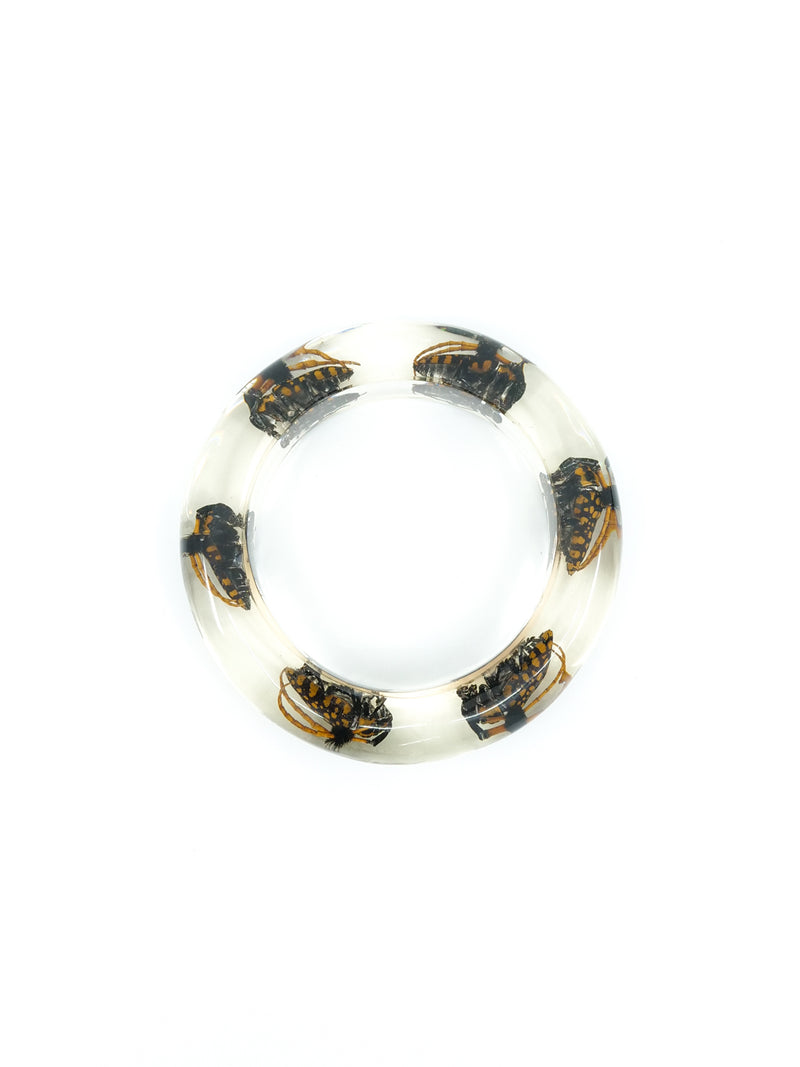 Lucite Insect Bangle Accessory arcadeshops.com