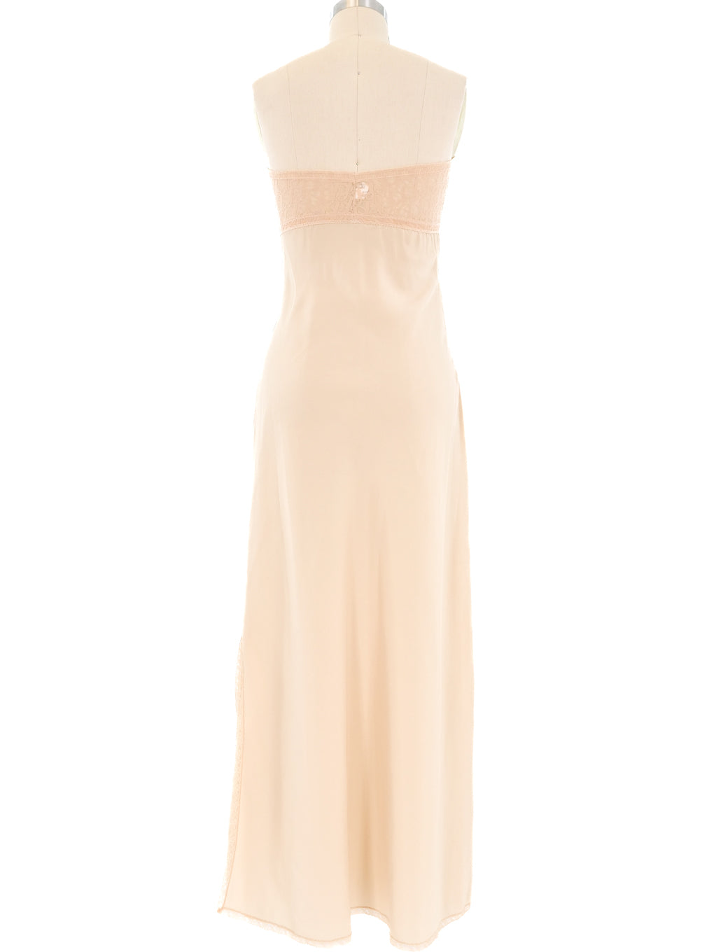Christian Dior Strapless Diorissimo Lingerie Slip Dress Christian Dior Strapless Diorissimo Lingerie Slip Dress