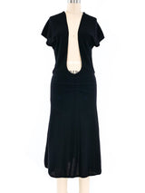 Alaia Rib Knit Open Front Dress Dress arcadeshops.com