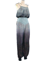 Rainbow Lurex Stripe Pant Ensemble Suit arcadeshops.com
