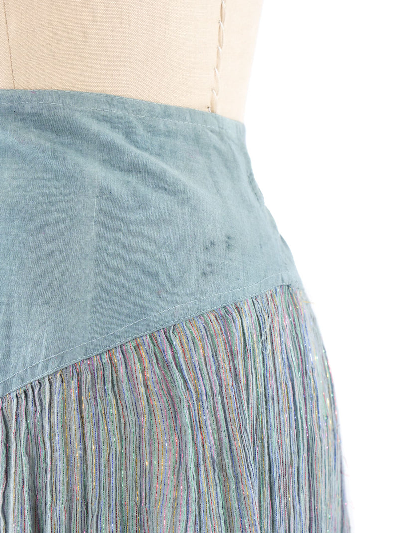 Rainbow Lurex Stripe Pant Ensemble Suit arcadeshops.com