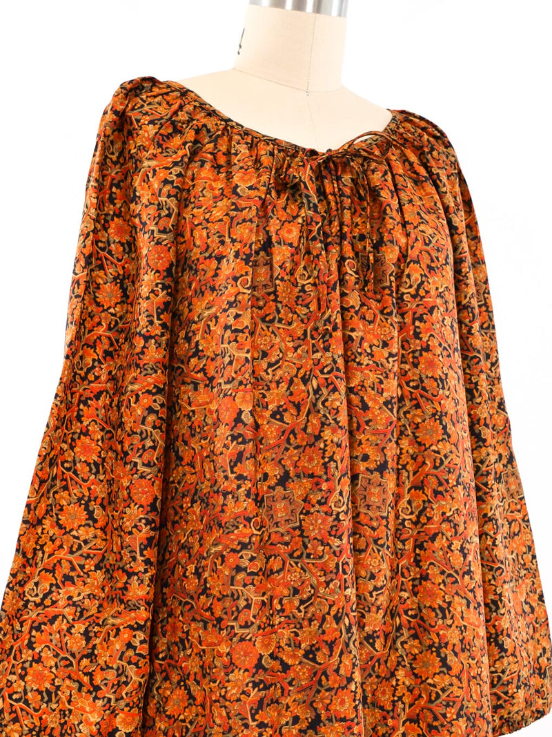 Lanvin Floral Printed Maxi Dress Dress arcadeshops.com